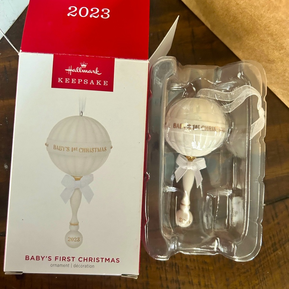 Baby’s first Christmas ornament 2023